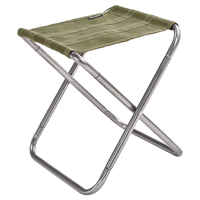 Naturehike 挪客 鋁合金折疊小凳子 易野 NH17Z012-L, 綠色, 1個