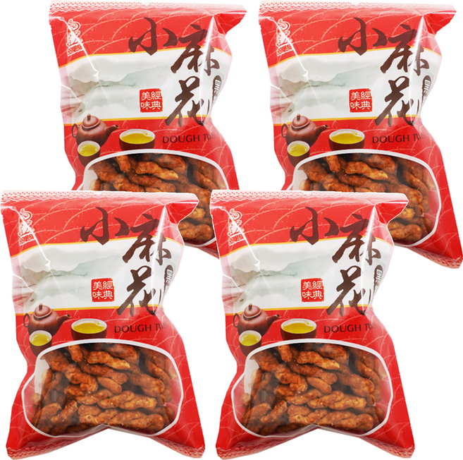 品味食族 黑糖小麻花, 200g, 4包