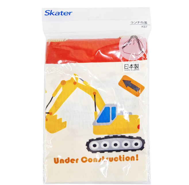 Skater 手提便當束口袋, 1個, 工程車
