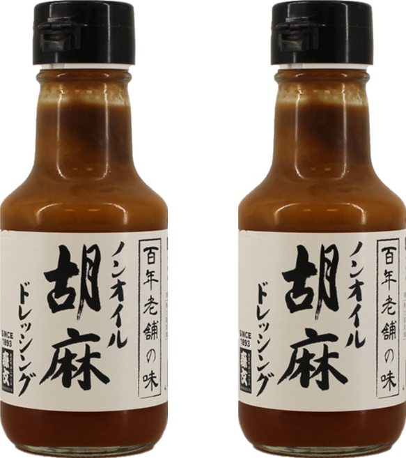 MORIBUN 森文釀造 無油芝麻沙拉醬, 150ml, 2瓶