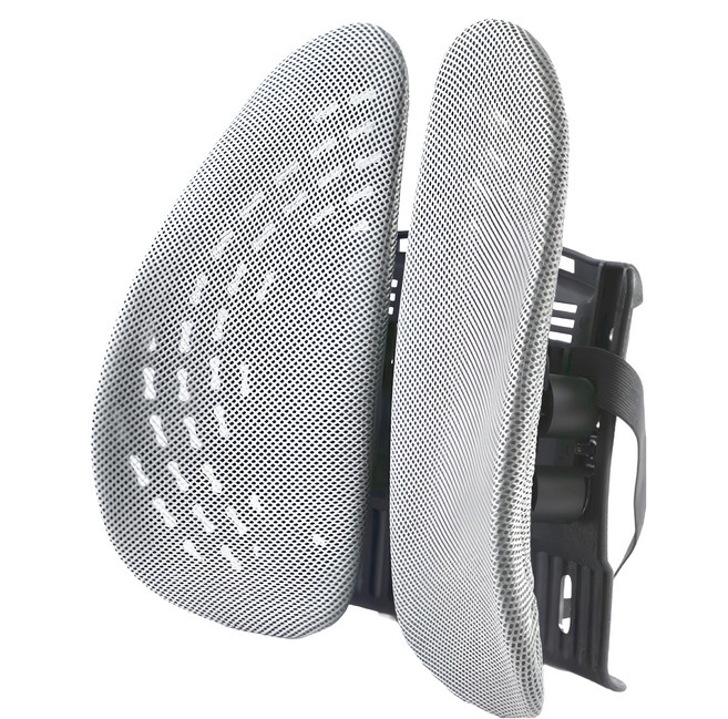 STYLE 格調 減壓護脊透氣排汗靠腰枕, 灰色