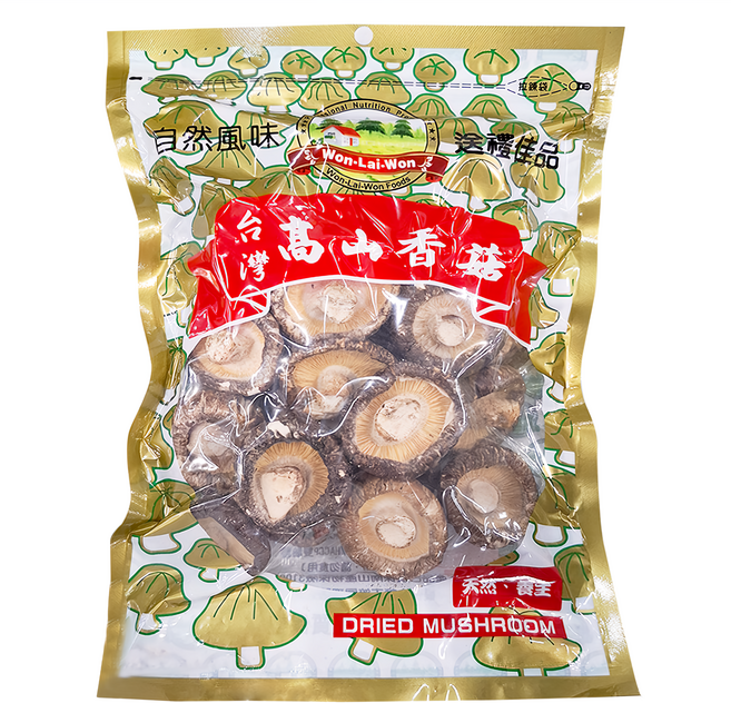 WON LAI WON 旺來旺 台灣高山香菇 150g, 1包