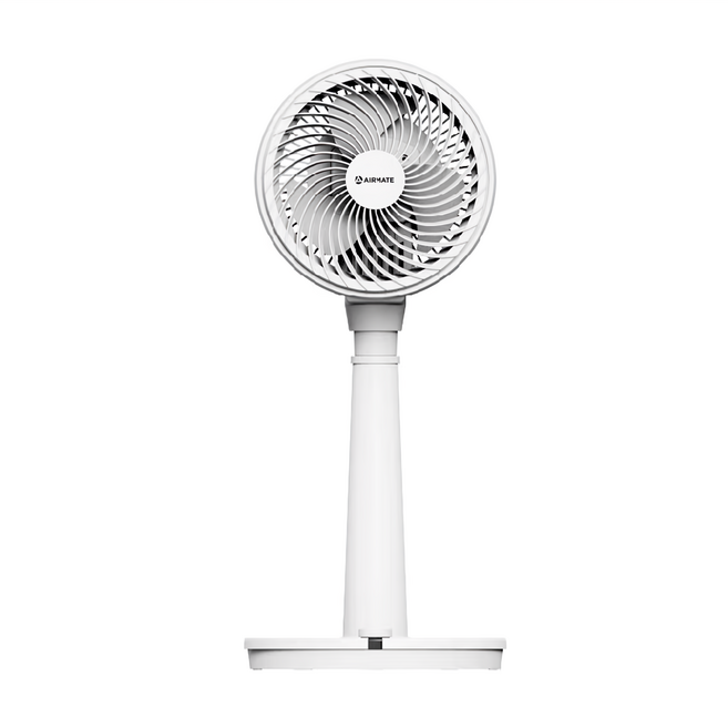 AIRMATE 艾美特 360度DC節能遙控循環扇 DC節能馬達 10段風速 四段可調高度, FB1863DRL