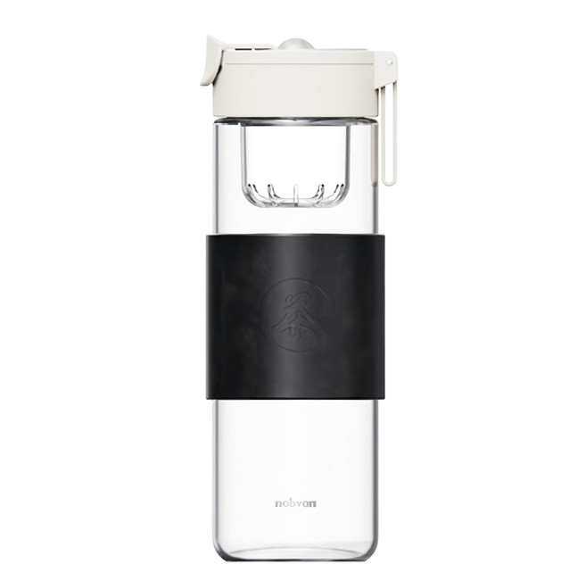 nobvan 諾百紛 磁彈杯三代 350, 玻璃白, 580ml, 1個