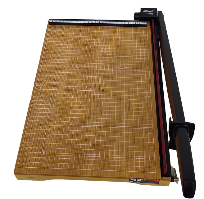 KW-triO 堡勝企業 木床裁紙機 15吋, 13115, B4