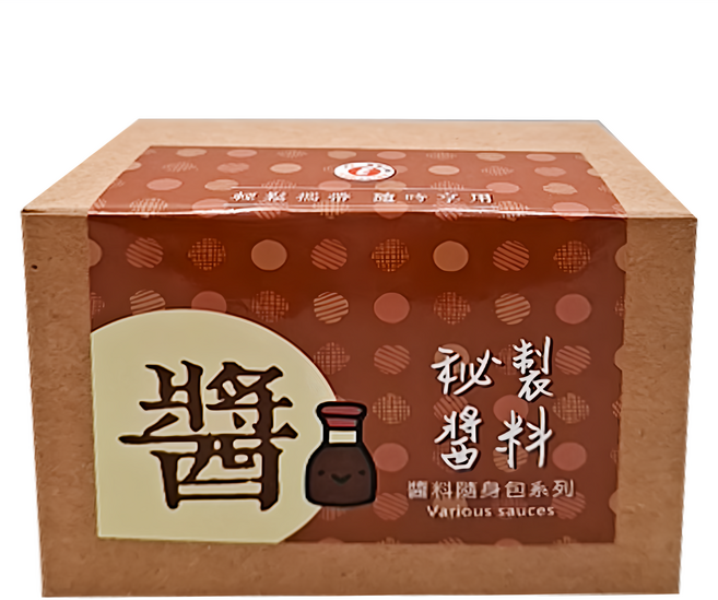 樂活e棧 秘製醬料包 經典麻醬 + 風味醬油, 1盒, 30g
