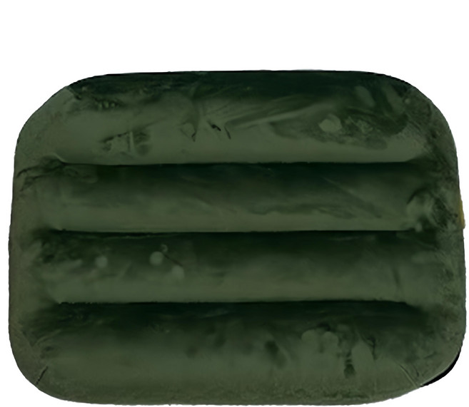 Atc Mattress 充氣枕頭 好收納可水洗 TPU露營枕頭 45 x 29 x 9cm, 綠色, 1個