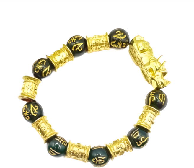 貔貅六字箴言手珠 開運招財轉運 男女情侶 個人配飾