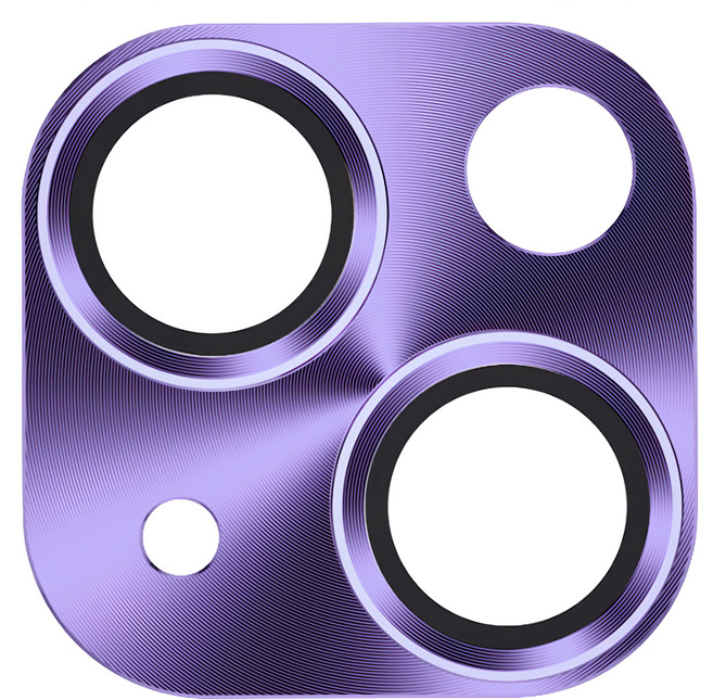 TOTU 拓途 鎧甲系列 鋁合金一體式鋼化玻璃膜鏡頭保護貼 紫色, 1個