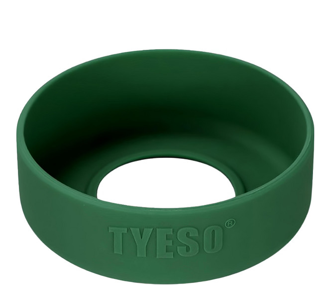 TYESO 泰碩 矽膠保溫杯 杯底保護套 大, 1個, 綠色