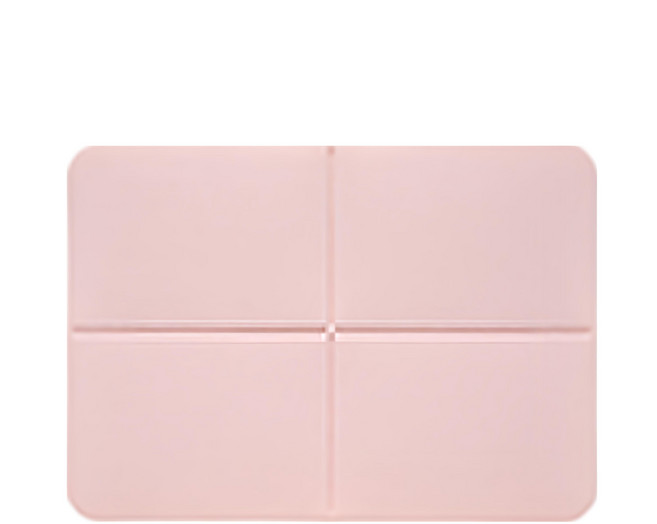 SANKO 吸附式超吸水浴室地墊 可折疊/可機洗 - 粉色, 1個