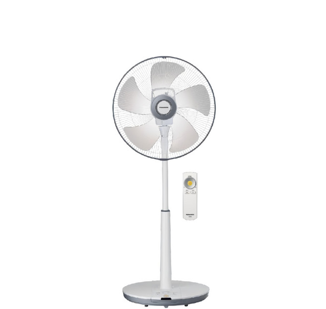 Panasonic 五片扇葉eco智能溫控微電腦dc立扇 附遙控器 16吋, F-S16LMD