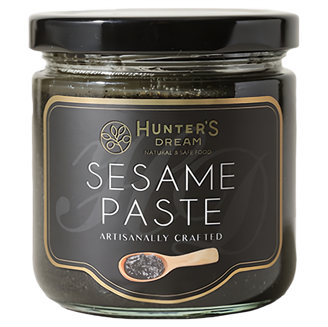 HUNTER'S DREAM 獵人谷之夢 現壓黑芝麻醬, 200g, 1罐