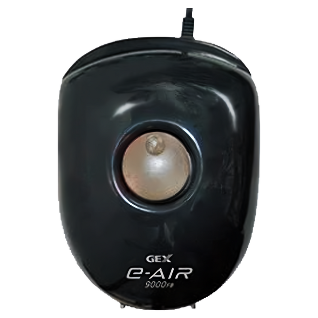 GEX 五味 GEX新型打氣 9000F 4孔微調 超靜音空氣馬達 14.5 x 19.7 x 9.7cm, 黑色, 1個