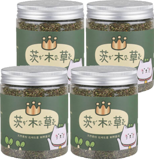 Catfeet 茨木草, 貓薄荷 金, 230ml, 4罐