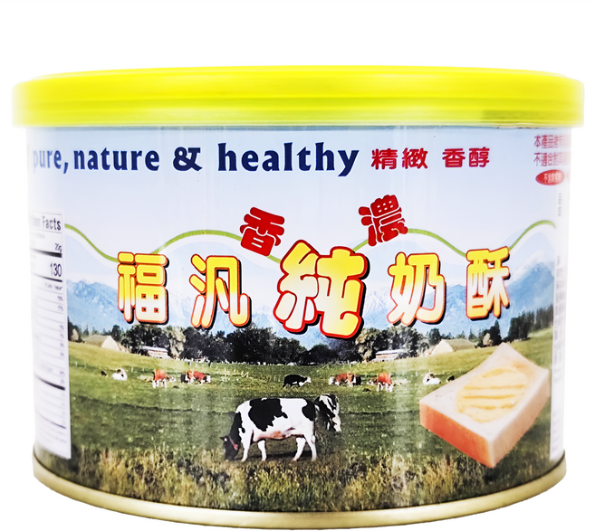 FUFANN 福汎 純奶酥, 380g, 1罐