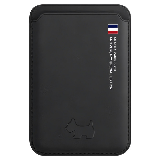 AGATHA 璦嘉莎 Magsafe卡夾, 1個, 黑色