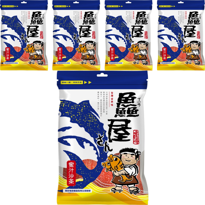 鱻屋 蜜汁沙茶, 130g, 5包