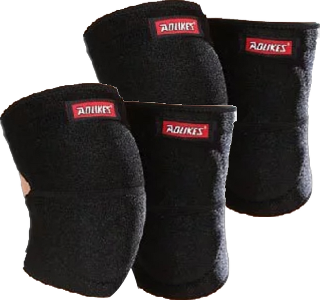 AOLIKES 奧力克斯 護膝 0216, 2個, 黑色