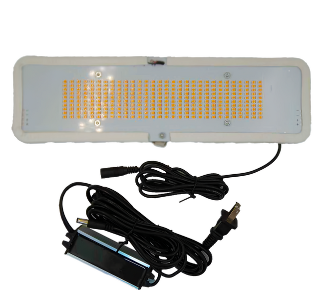 JIUNPEY 君沛光電 加強型光譜 20W 薄型植物燈板 300顆燈珠 磁吸式, 1組