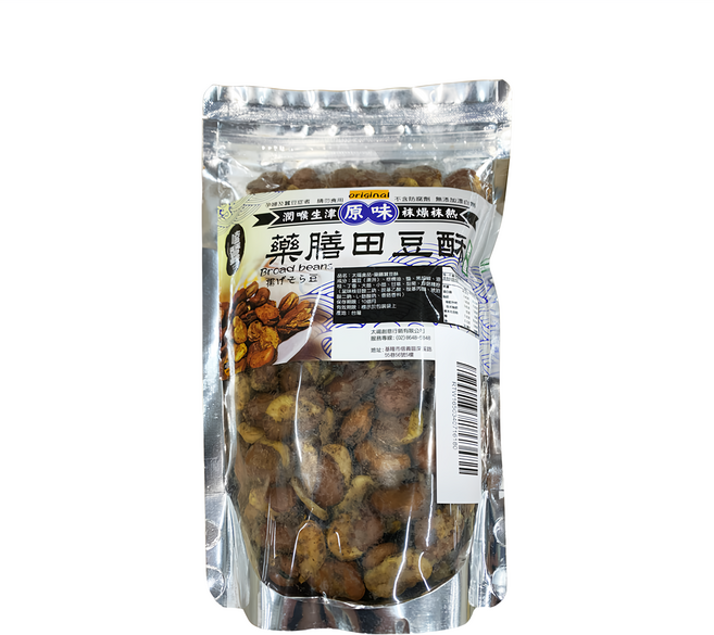 SUNFOOD 太禓食品 老饕首選 嗑蠶澳洲藥膳蠶豆酥 原味, 350g, 1包
