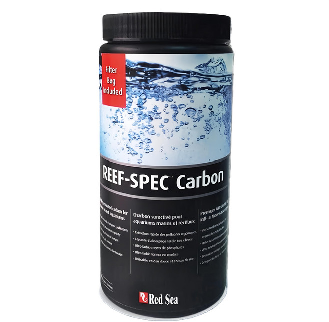 Red Sea 紅海 REEF SPEC高性能高質量活性碳 R37410 顆粒大小0.1~0.3cm, 1150ml, 1罐