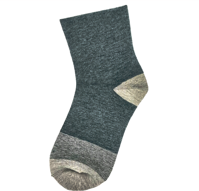 足健美襪品 竹炭抑臭踝襪 5雙入 超細針