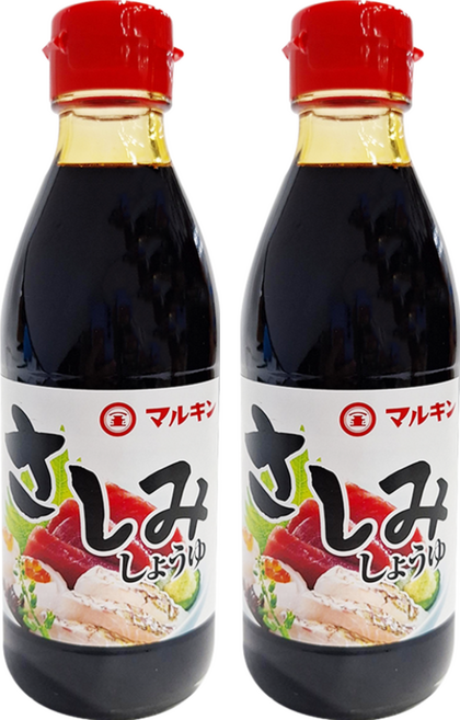 MARUKIN 丸金 生魚片用醬油, 200ml, 2瓶