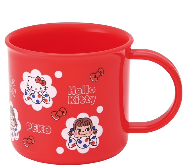 Skater 漱口杯 200ml, Hello kitty And Peko, 1個