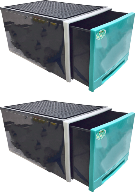 KEYWAY 聯府 超大抽屜整理箱 65L, 顏色隨機, 2個