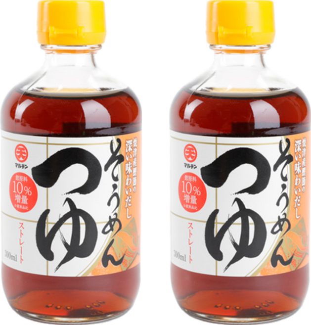 日本丸天醬油 冷麵用麵味露, 300ml, 2瓶