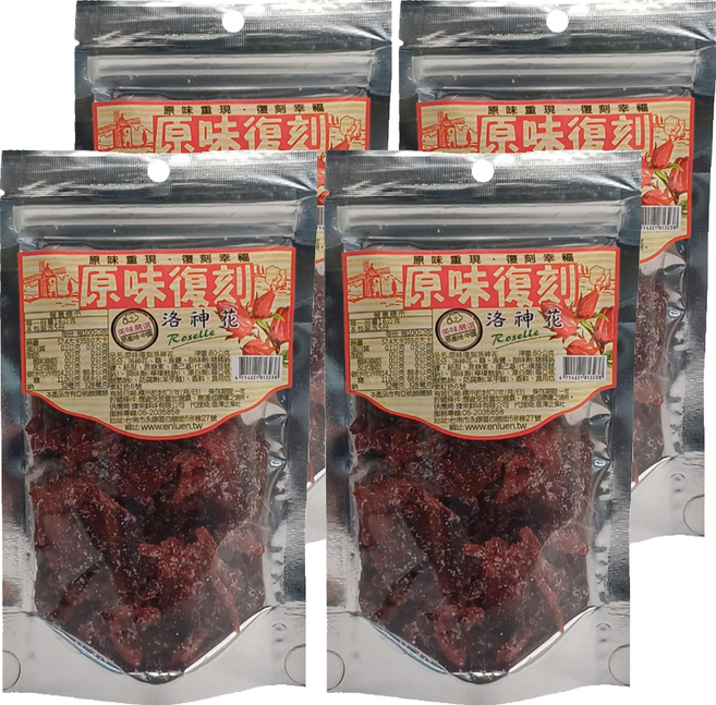 原味復刻洛神花, 80g, 4包