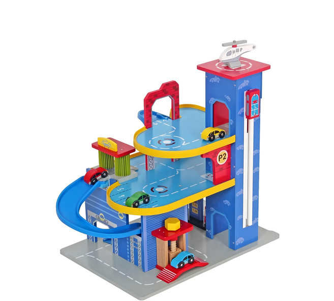 mentari 多功能迴旋立體停車場 MT-3401, 藍色, 1組