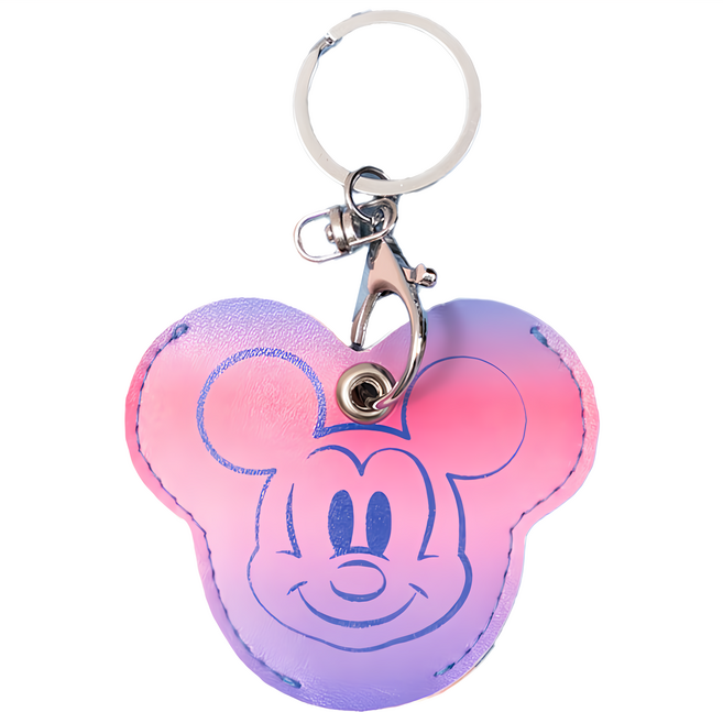MICKEY MOUSE 米奇 百年慶典兩用感應扣鑰匙套 CA798-1 11.5 x 6cm, 米奇漸層, 1個
