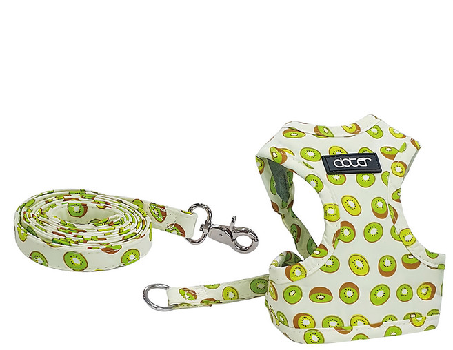 doter 寵愛物語 時尚胸背牽繩組, 沁綠Kiwi, 1組