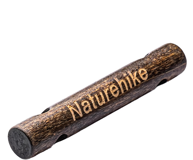 Naturehike 挪客 木質風繩調節扣 nh20pj096, 木色, 1入