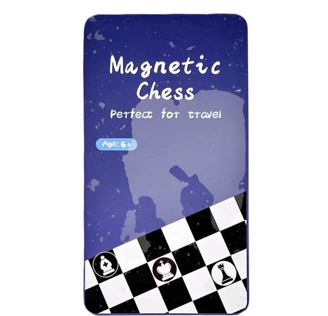 YouRPUZZLE 鐵盒桌遊 西洋棋, 1入