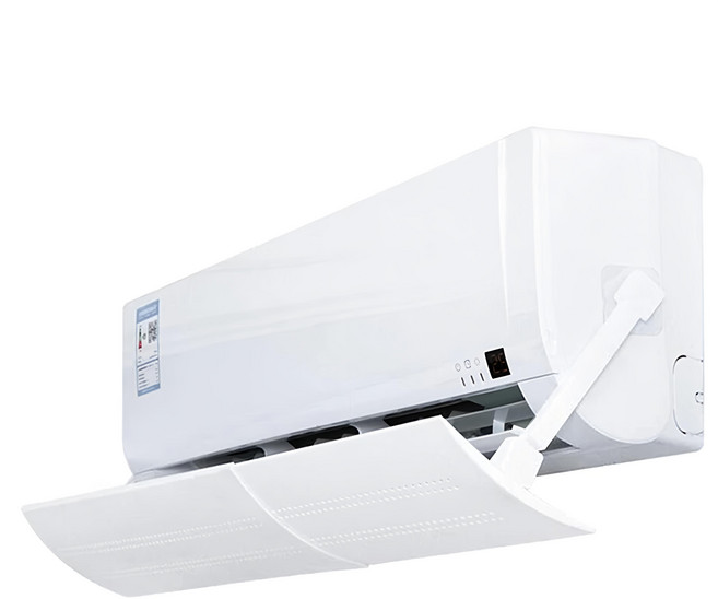 冷氣擋風板 空調擋風板 鏤空升級款 附卡扣, 單一商品, 1個