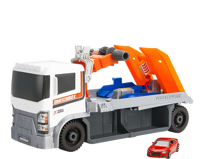 MATTEL 美泰兒 火柴盒小火車 3歲以上, 維修車組合, 1組