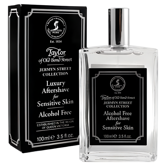 Taylor of Old Bond Street 傑明紳士鬍後水 - 奢華敏感肌適用 無酒精配方, 100ml, 1件