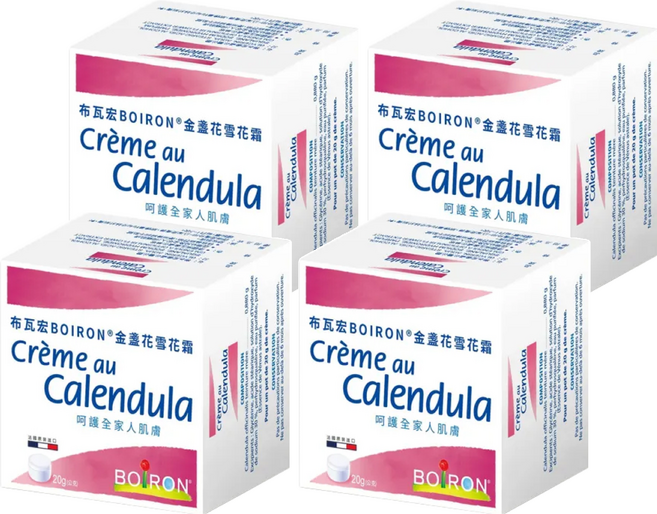 BOIRON 布瓦宏 金盞花雪花霜, 20g, 4盒