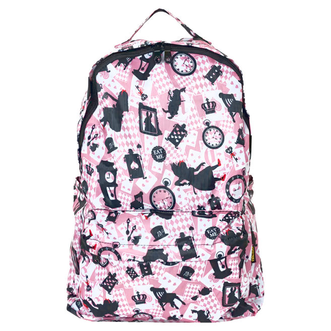 HAPI TAS 新型摺疊手提後背包 HAP0112 380g 1L, 粉色波士頓