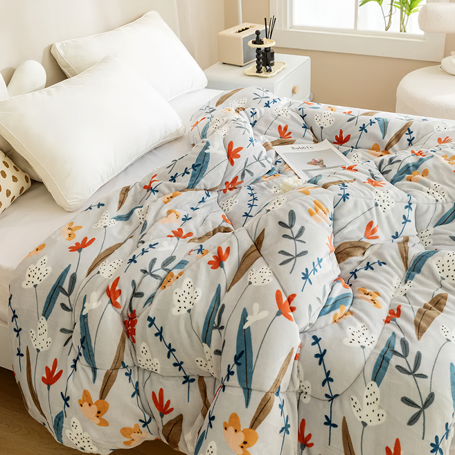 BLUE BIRD BEDDING 青鳥家居 雙面法蘭絨暖暖冬被, 艾比