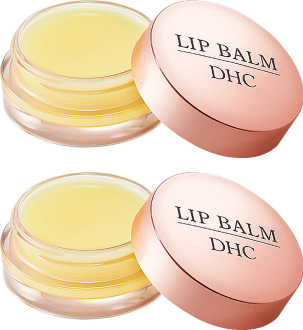 DHC 超水潤純欖護唇霜 台灣公司貨, 7.5g, 2罐