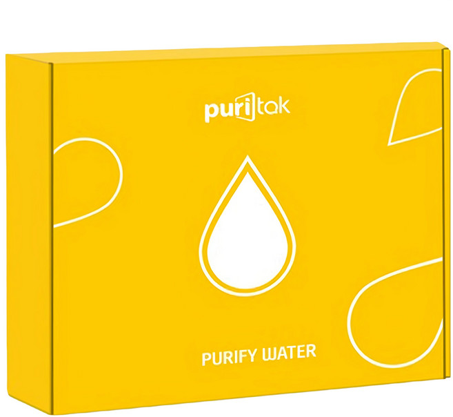 puritak 維生素蓮蓬頭香氛濾芯4件禮盒, 檸檬，薰衣草，桃子，白麝香, 1盒