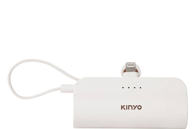 Kinyo 2in1 輕便型行動電源, KPB-2300, 白色