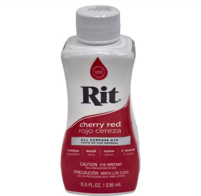 Rit 瑞特 液體染劑 RT-88230 CHERRY RED 櫻桃紅, 236ml, 1色