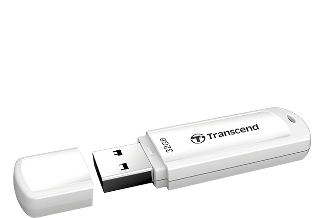 Transcend 創見 JetFlash 730 隨身碟 32GB USB 3.1 Gen 1 高速傳輸, 1個