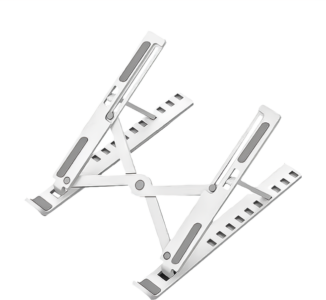 小麥購物 筆電支架 塑膠款 232g, C171, 3個, 白色