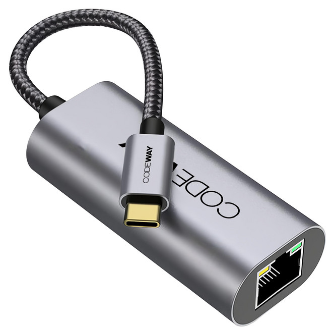 CODEWAY Type-C TO LAN 轉接器, 單一商品, 1個